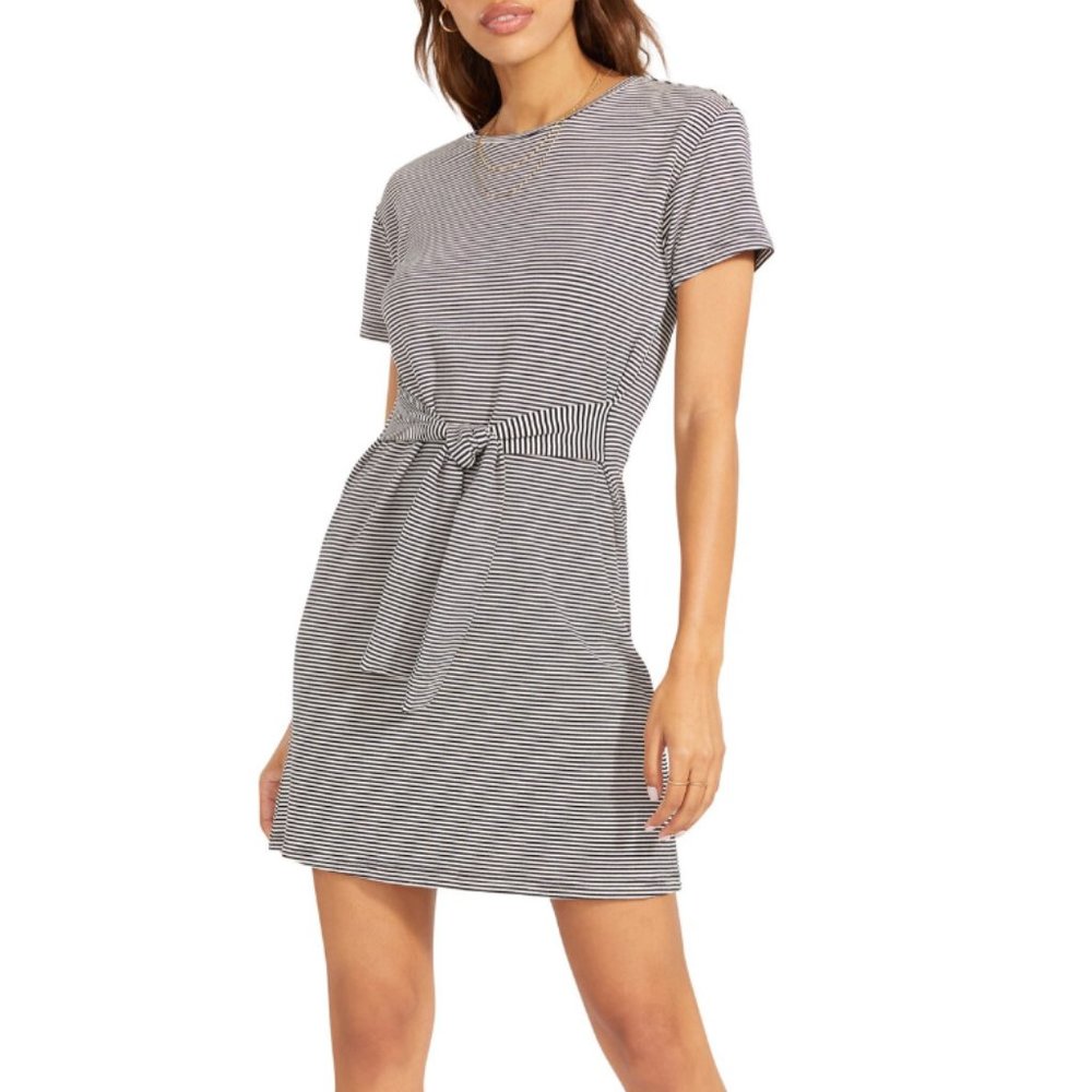 BB Dakota From Steve Madden Desires Lines Dress - MEDIUM - Vintage Ivory